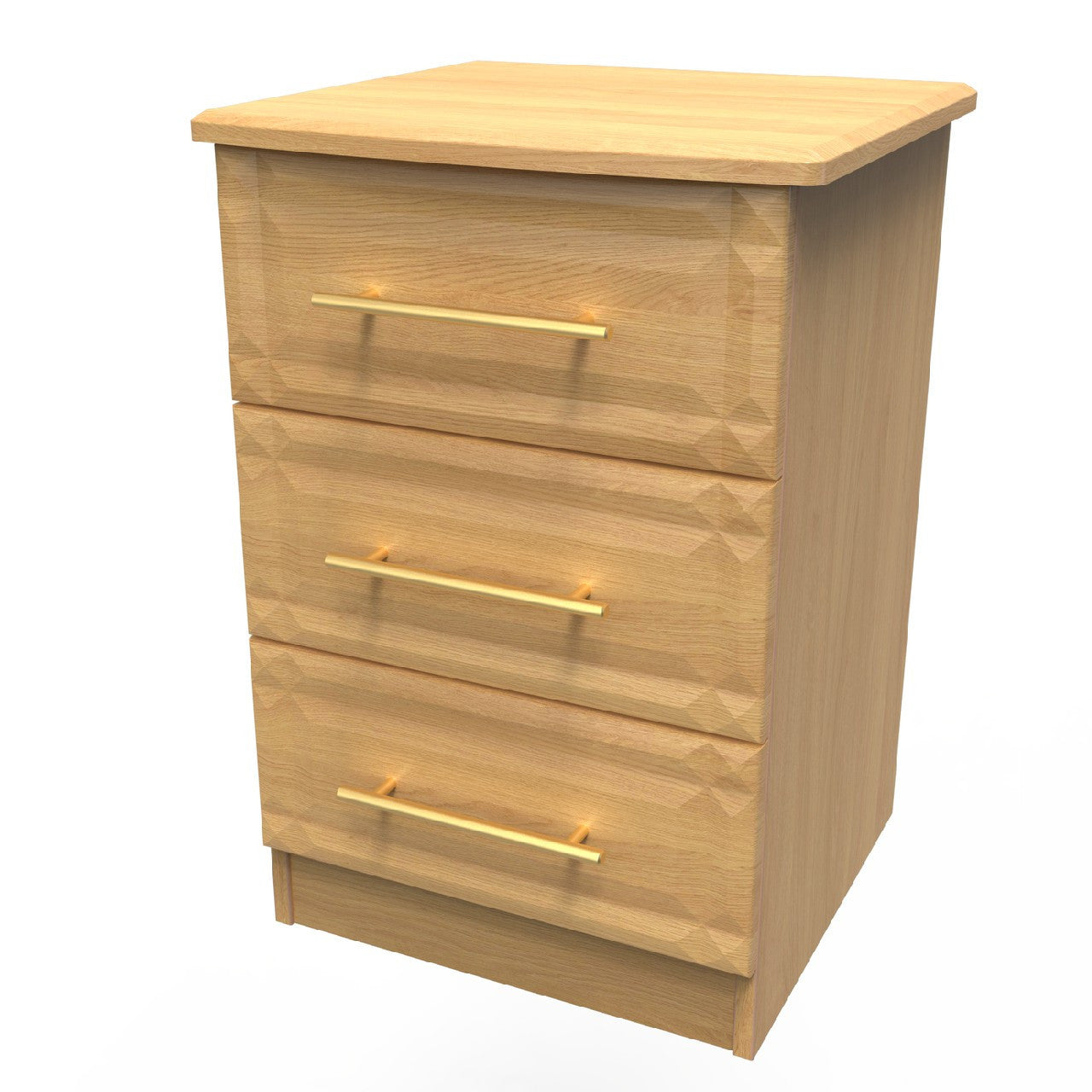 Faye Modern Oak Bedroom Set 1