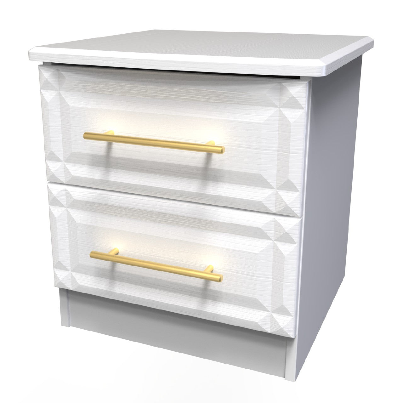 Faye White Ash Bedroom Set 3