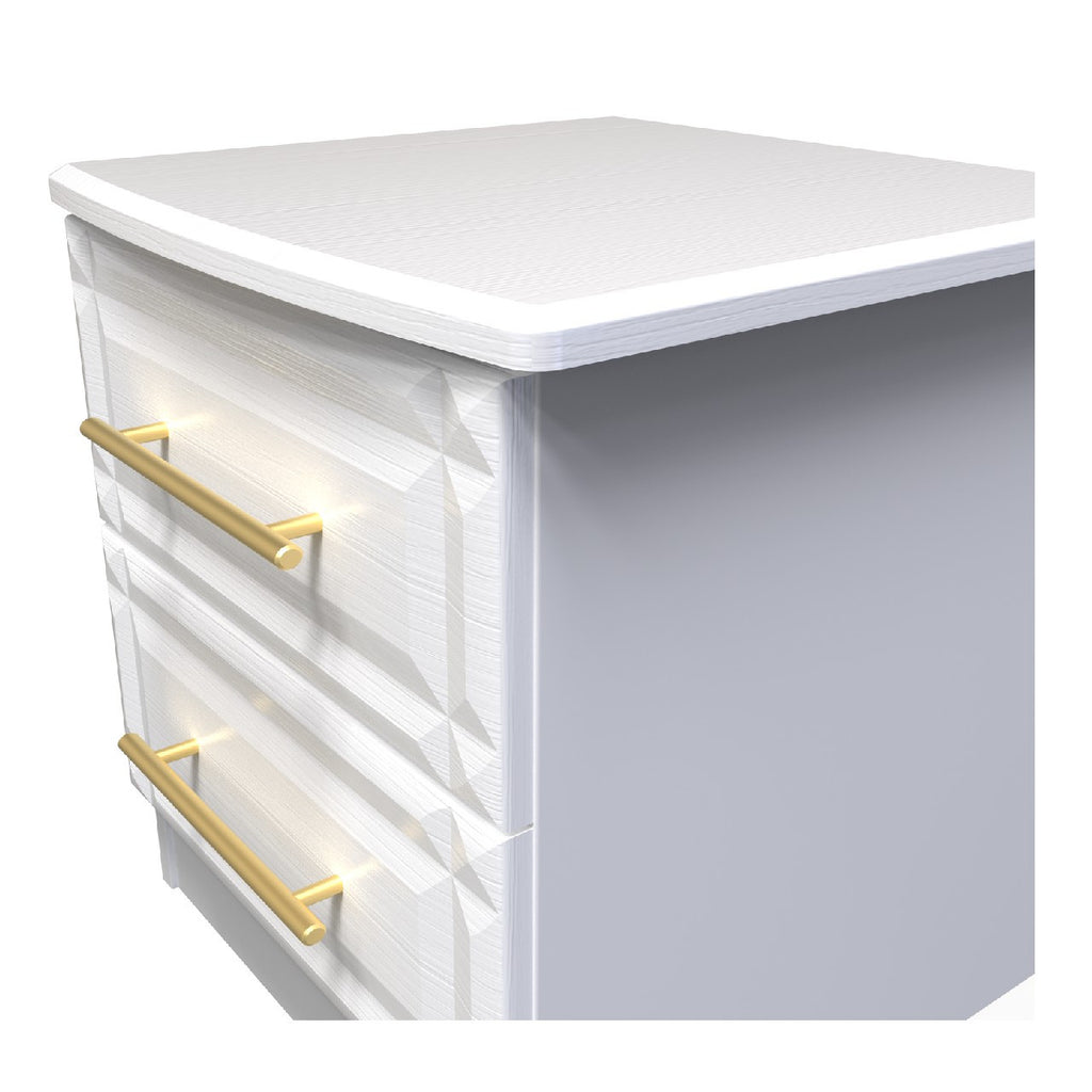 Faye White Ash Bedroom Set 3