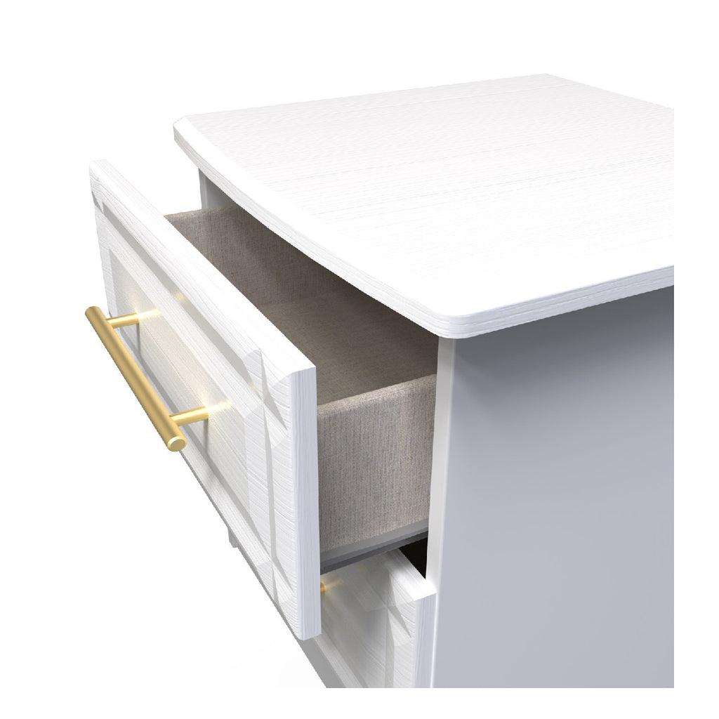 Faye White Ash Bedroom Set 3