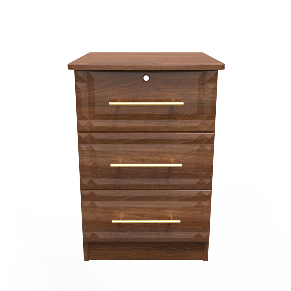 Faye Noche Walnut Bedroom Set 7