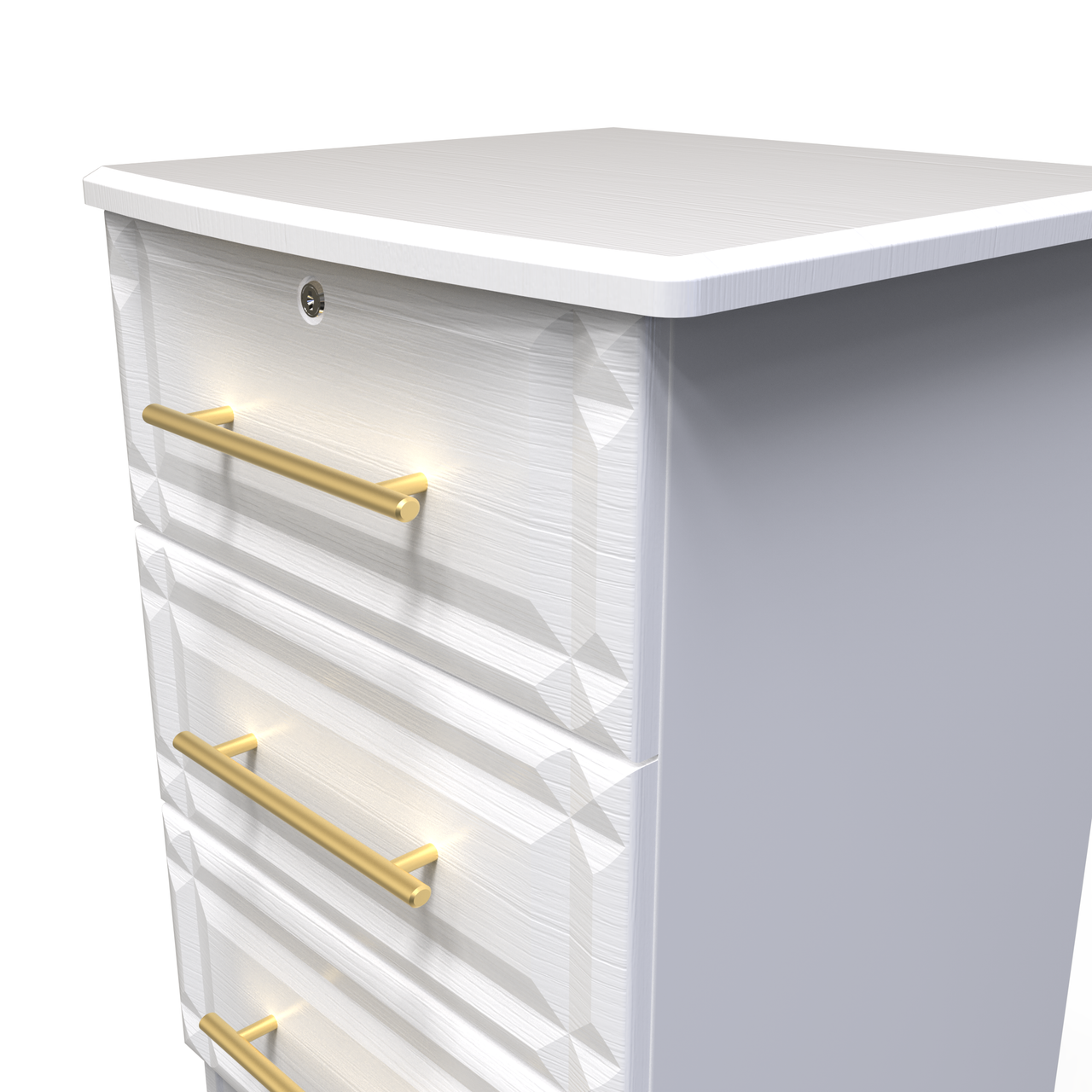 Faye White Ash Bedroom Set 7
