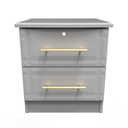 Faye Grey Matt Bedroom Set 6