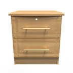 Faye Modern Oak Bedroom Set 8