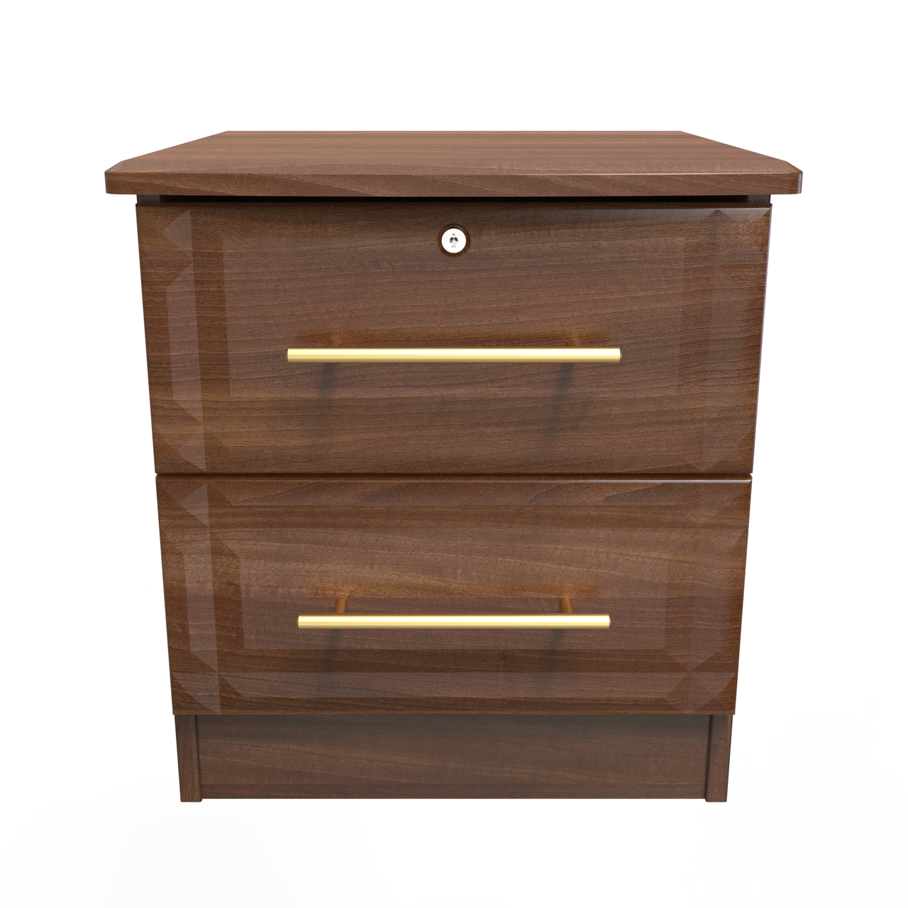Faye Noche Walnut Bedroom Set 4
