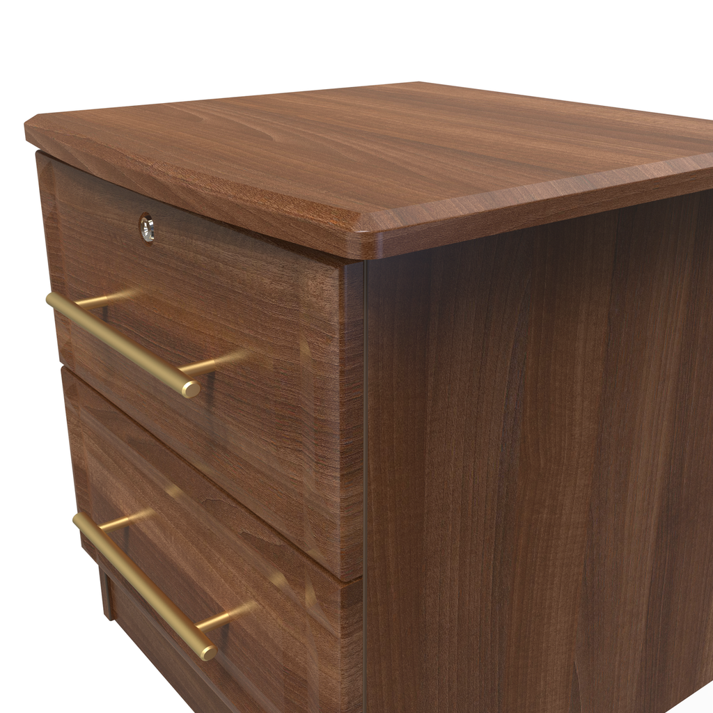 Faye Noche Walnut Bedroom Set 8