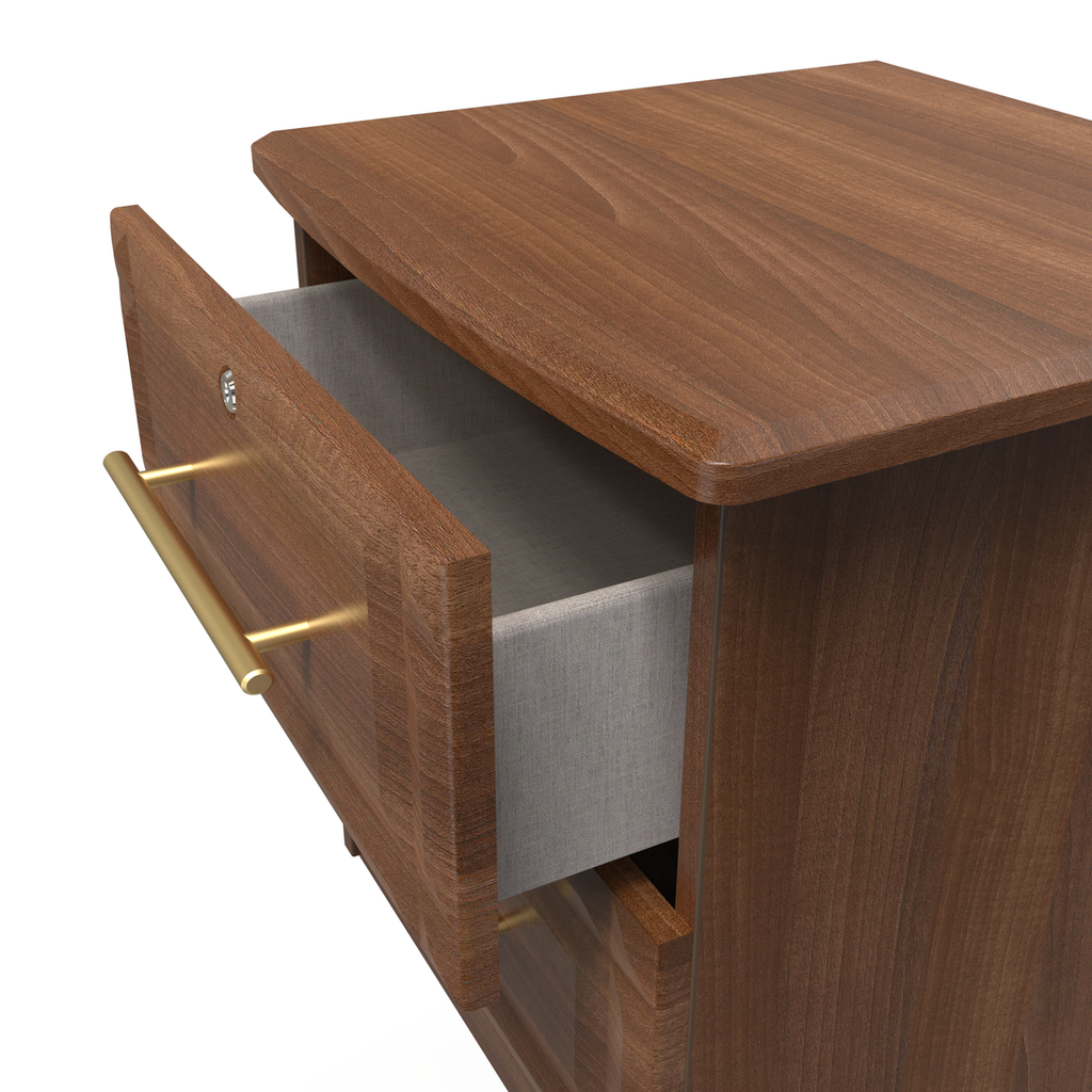 Faye Noche Walnut Bedroom Set 8
