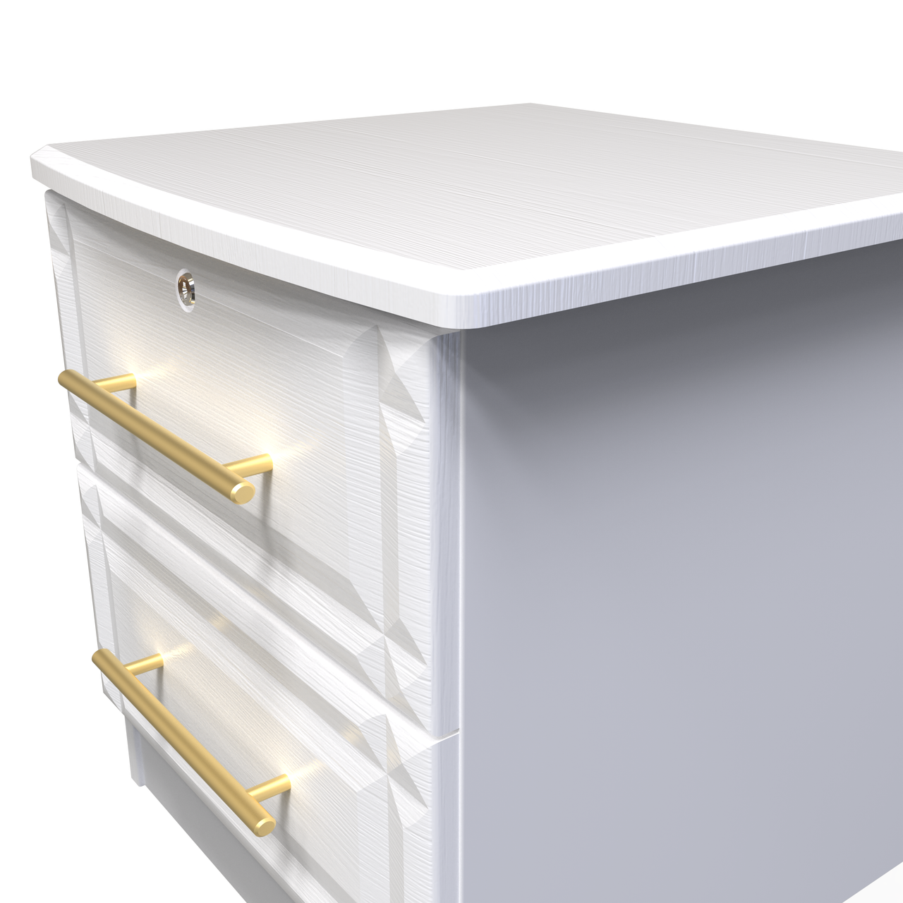 Faye White Ash Bedroom Set 6