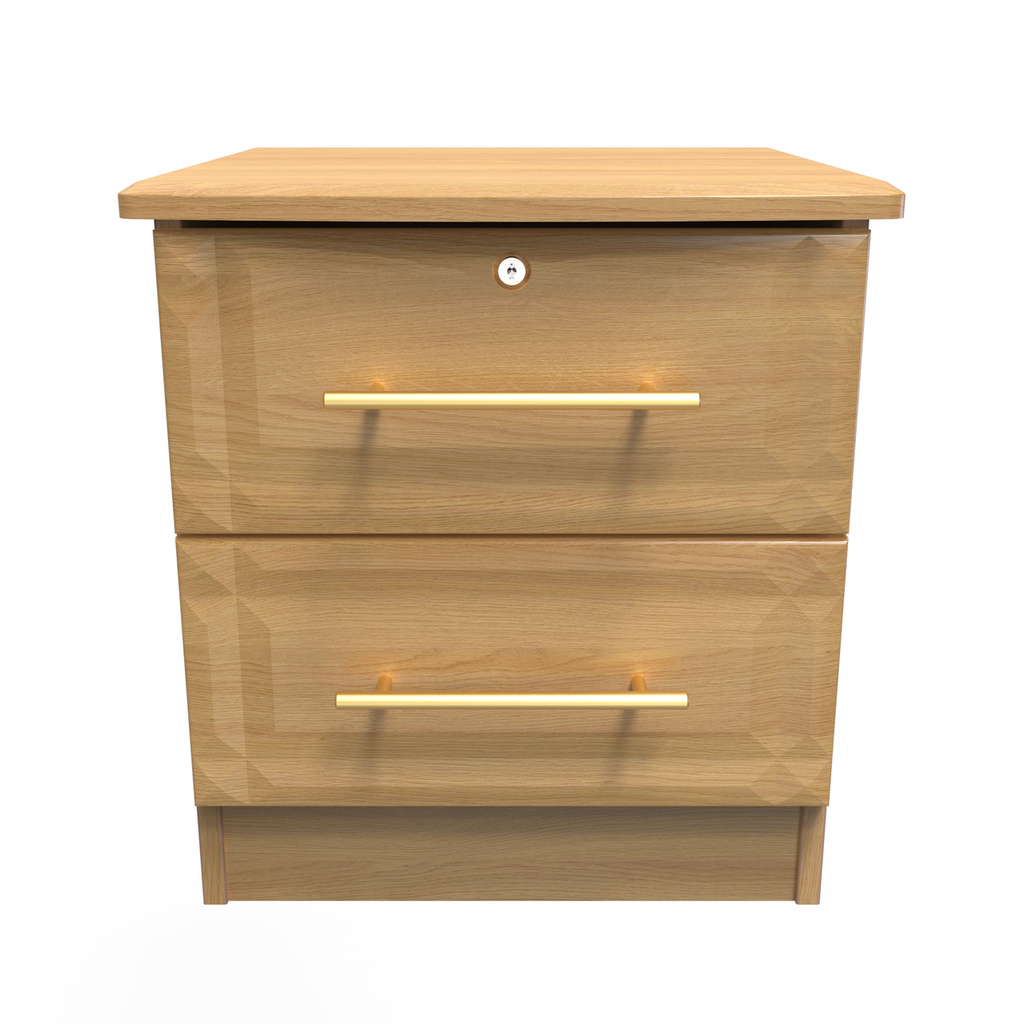 Faye Modern Oak Bedroom Set 4