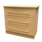 Faye Modern Oak Bedroom Set 1