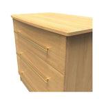 Faye Modern Oak Bedroom Set 1