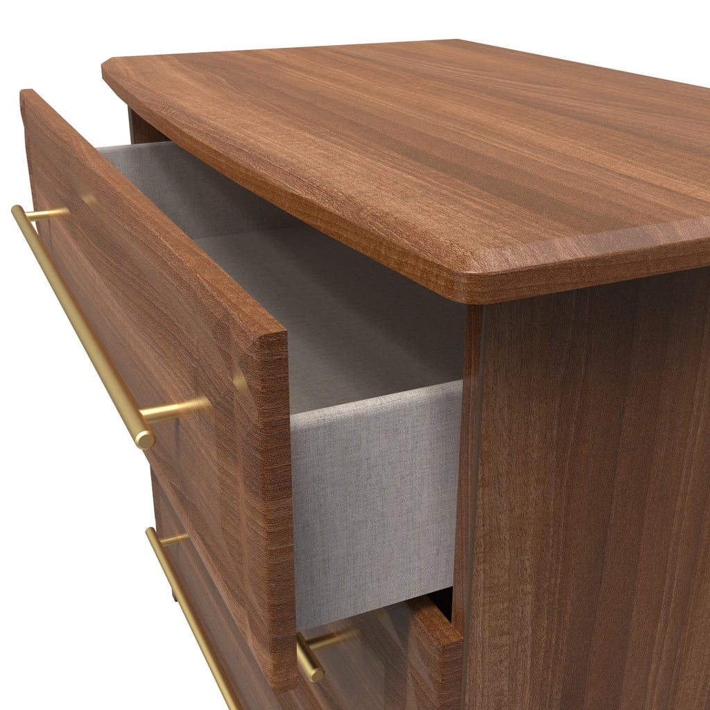 Faye Noche Walnut Bedroom Set 8