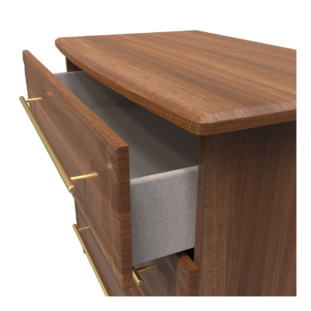 Faye Noche Walnut Bedroom Set 1