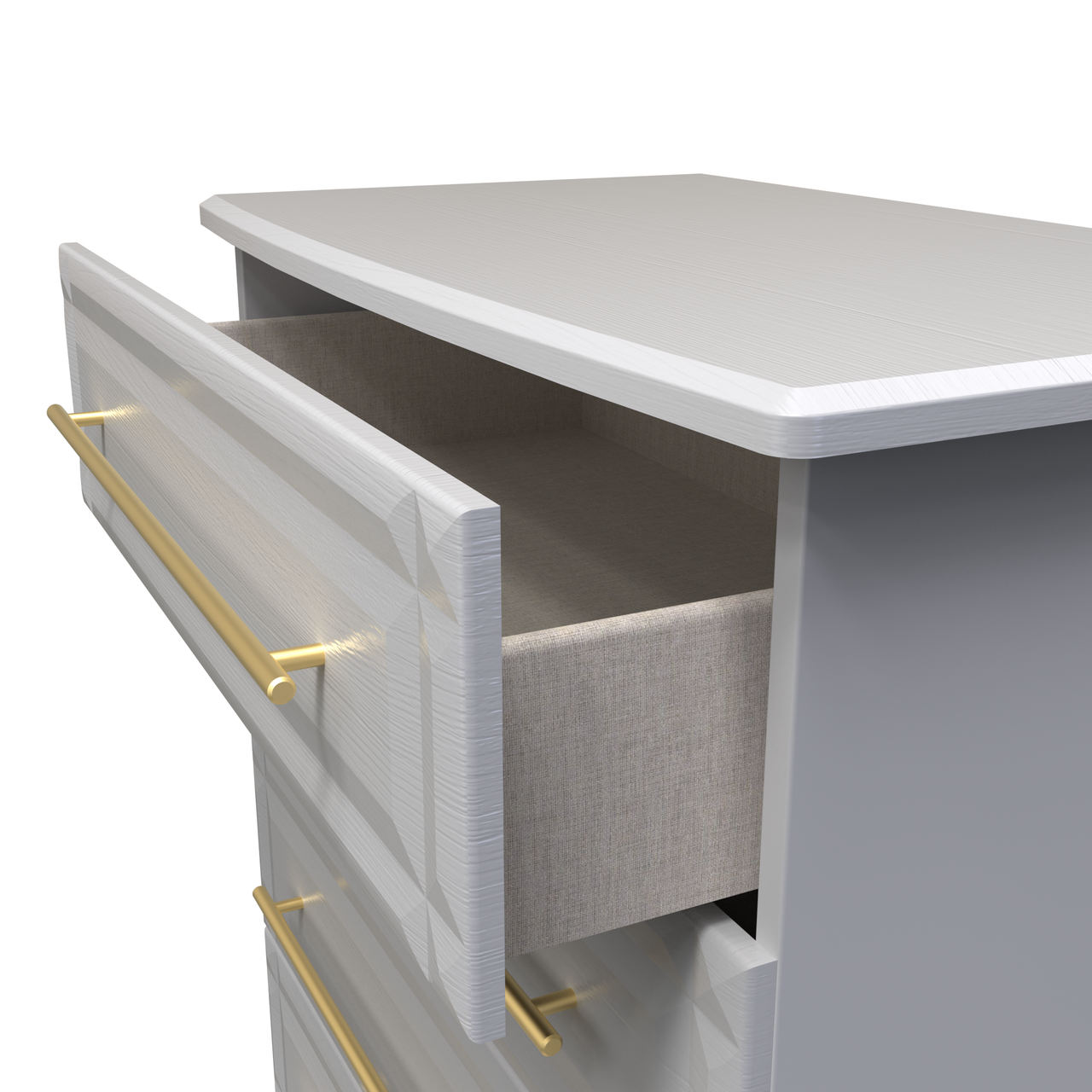 Faye Grey Ash Bedroom Set 6