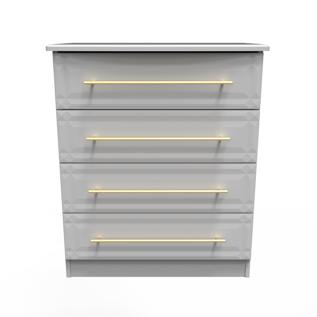 Faye Grey Matt Bedroom Set 6