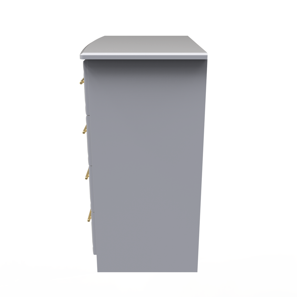 Faye Grey Matt Bedroom Set 6