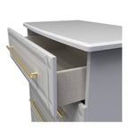 Faye Grey Matt Bedroom Set 1