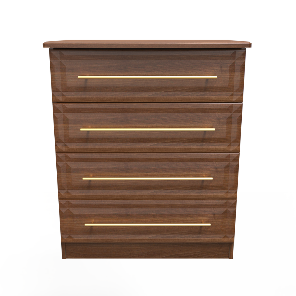 Faye Noche Walnut Bedroom Set 6
