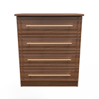 Faye Noche Walnut Bedroom Set 6