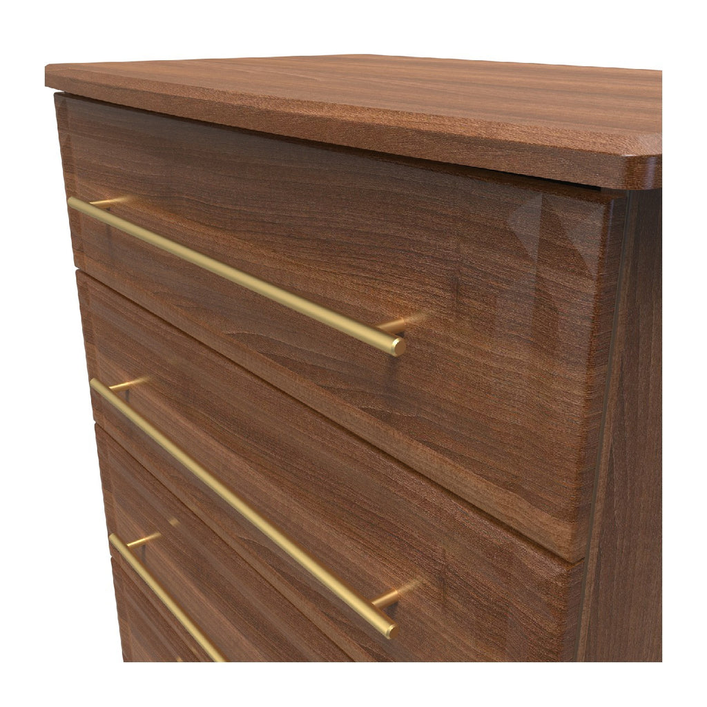 Faye Noche Walnut Bedroom Set 2