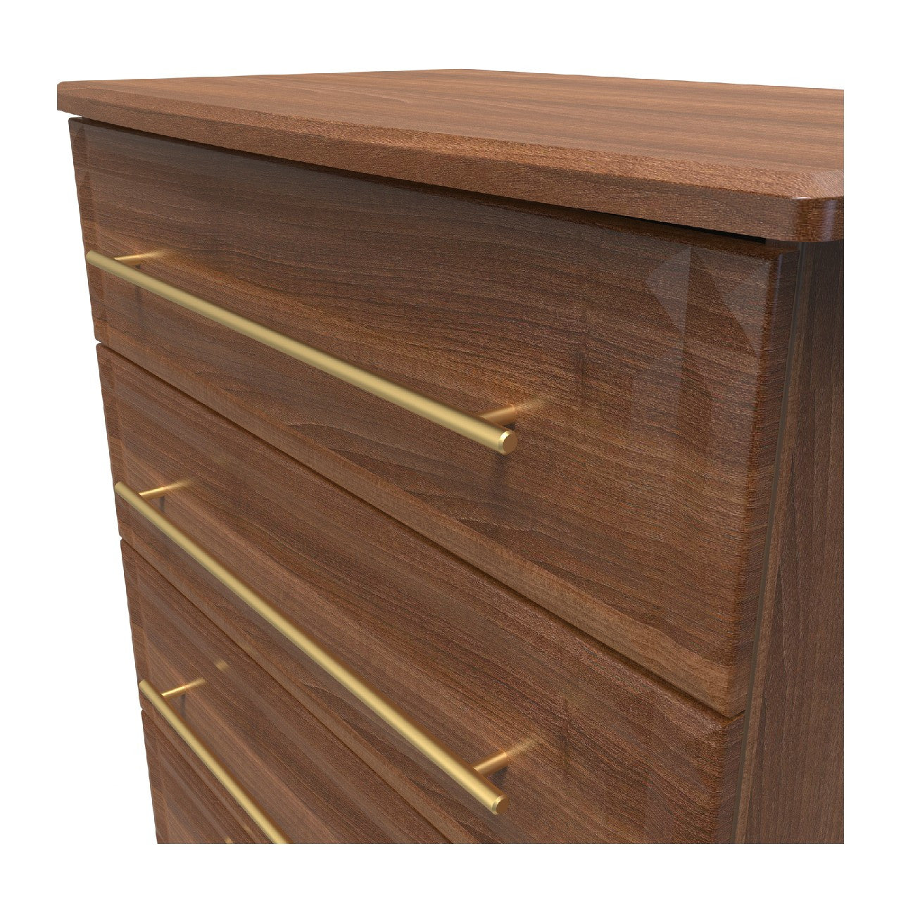 Faye Noche Walnut Bedroom Set 2