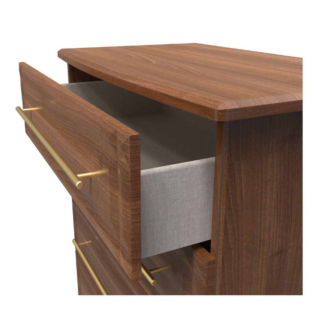Faye Noche Walnut Bedroom Set 2