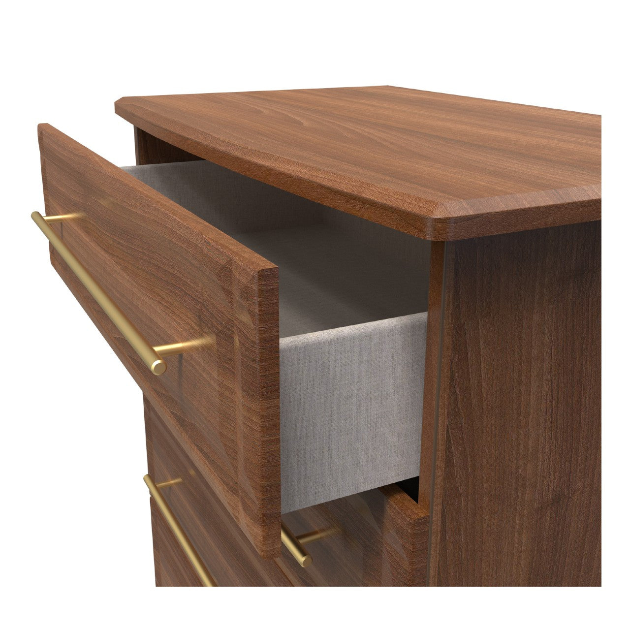 Faye Noche Walnut Bedroom Set 2