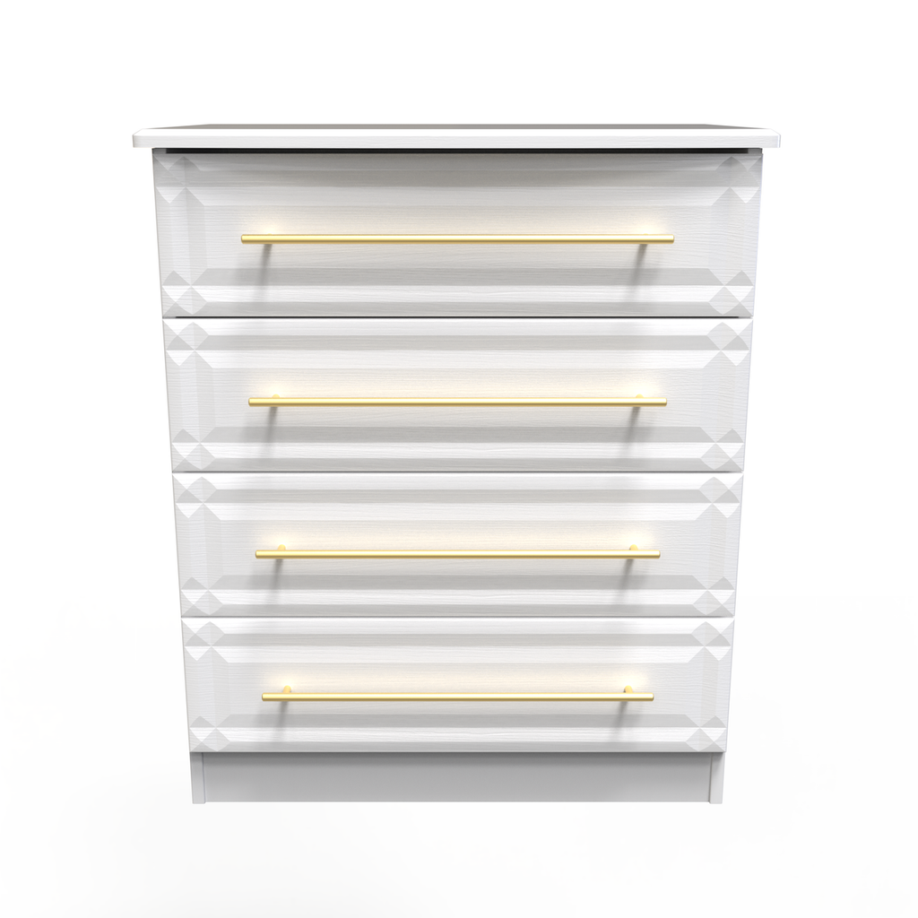 Faye White Ash Bedroom Set 6