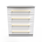 Faye White Ash Bedroom Set 6