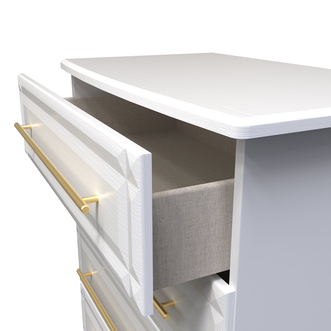 Faye White Ash Bedroom Set 6