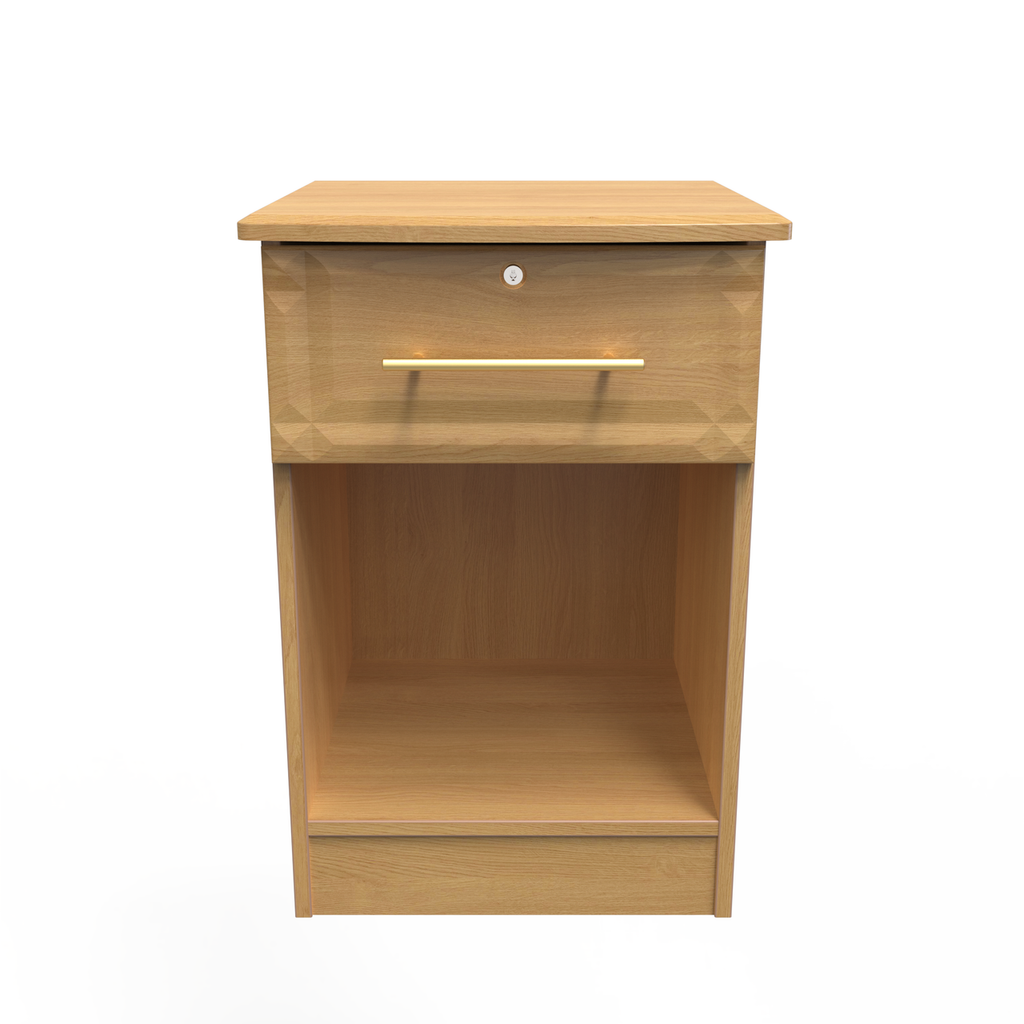 Faye Modern Oak Bedroom Set 5