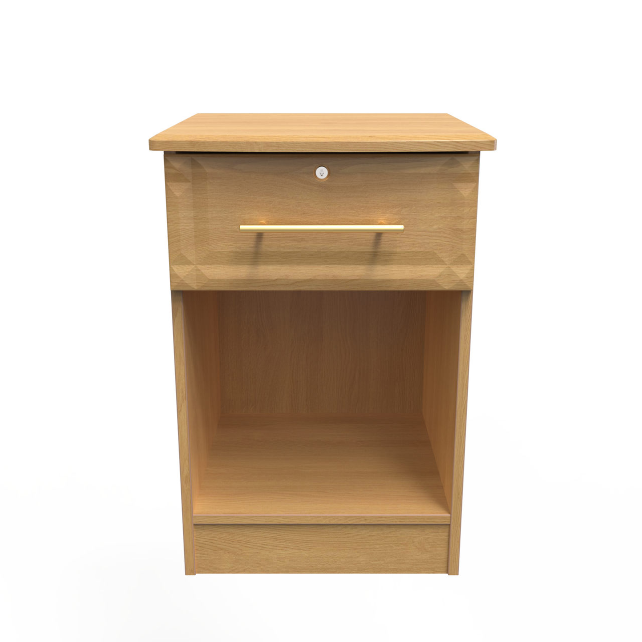 Faye Modern Oak Bedroom Set 5