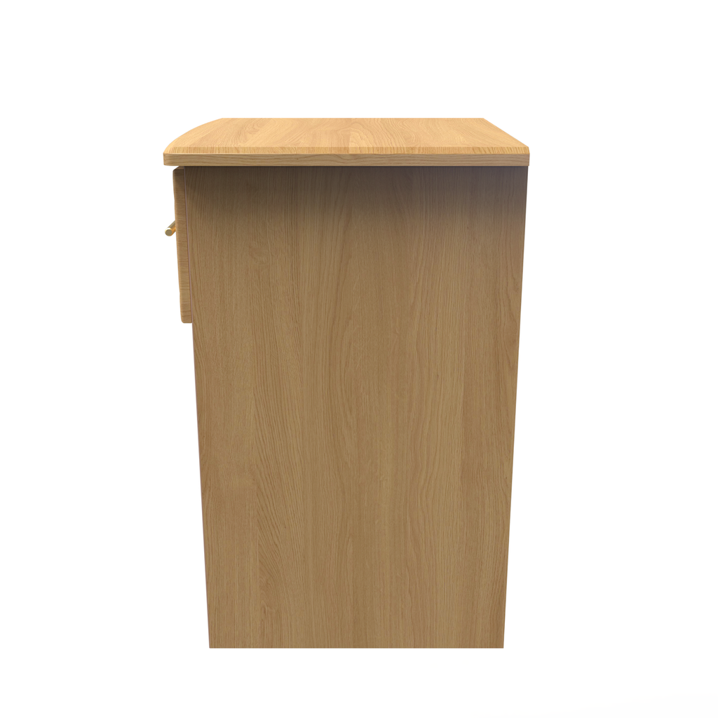 Faye Modern Oak Bedroom Set 5