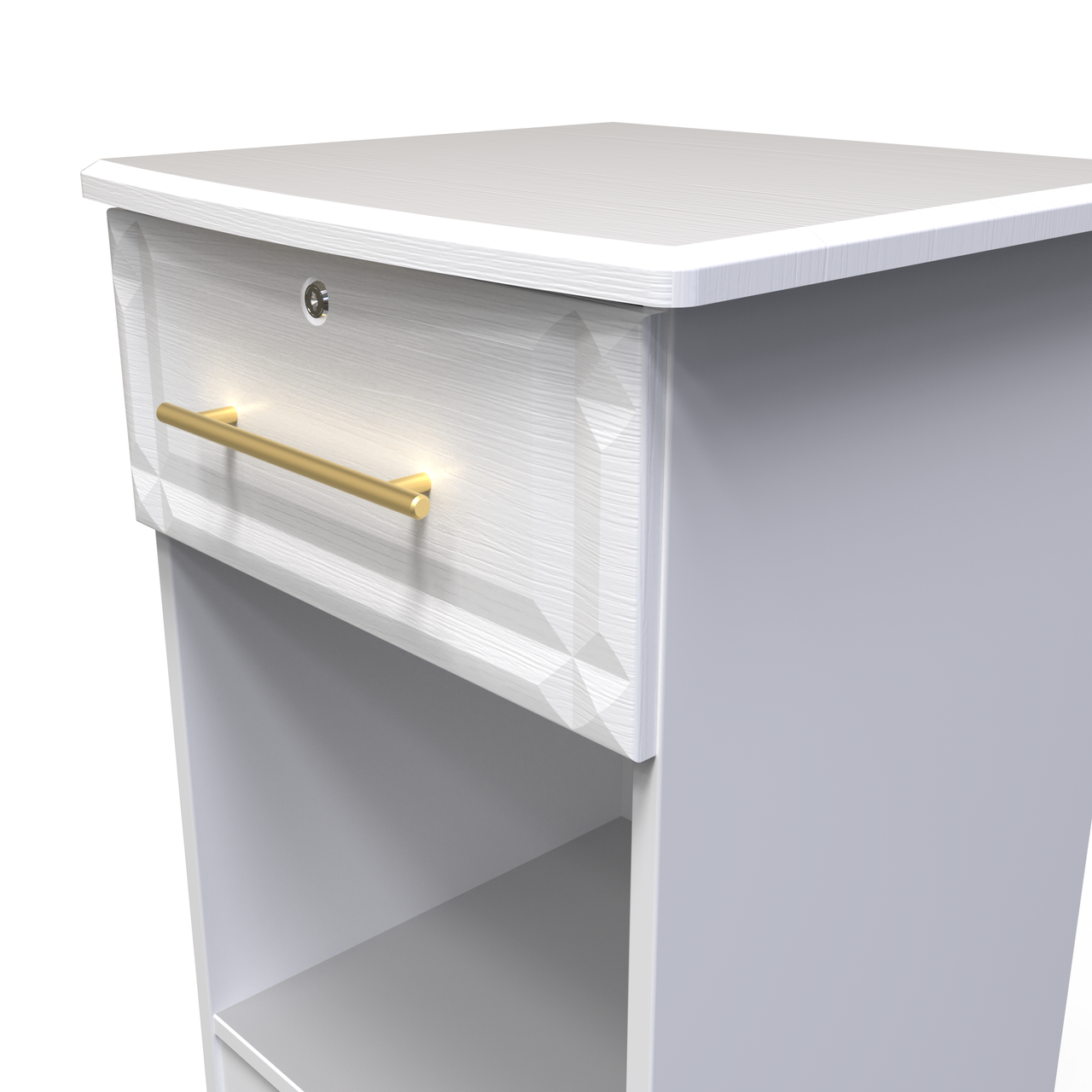 Faye White Ash Bedroom Set 5