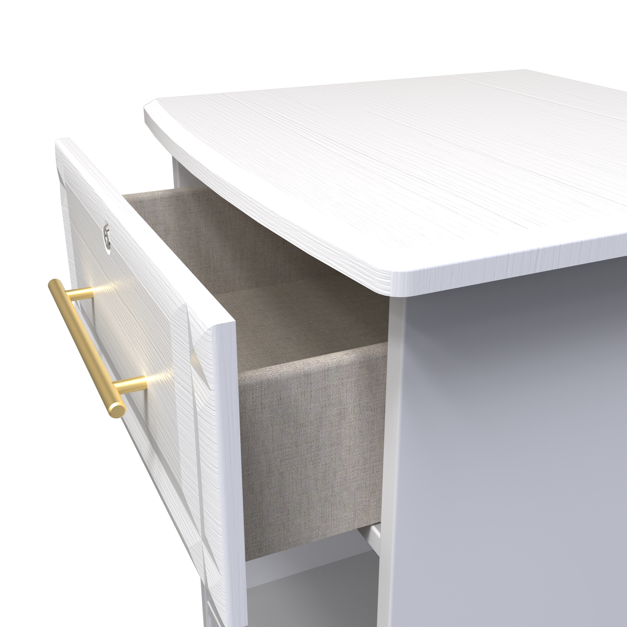 Faye White Ash Bedroom Set 5