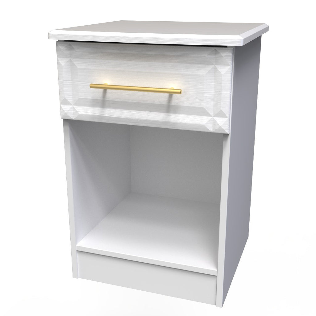 Faye White Ash Bedroom Set 2