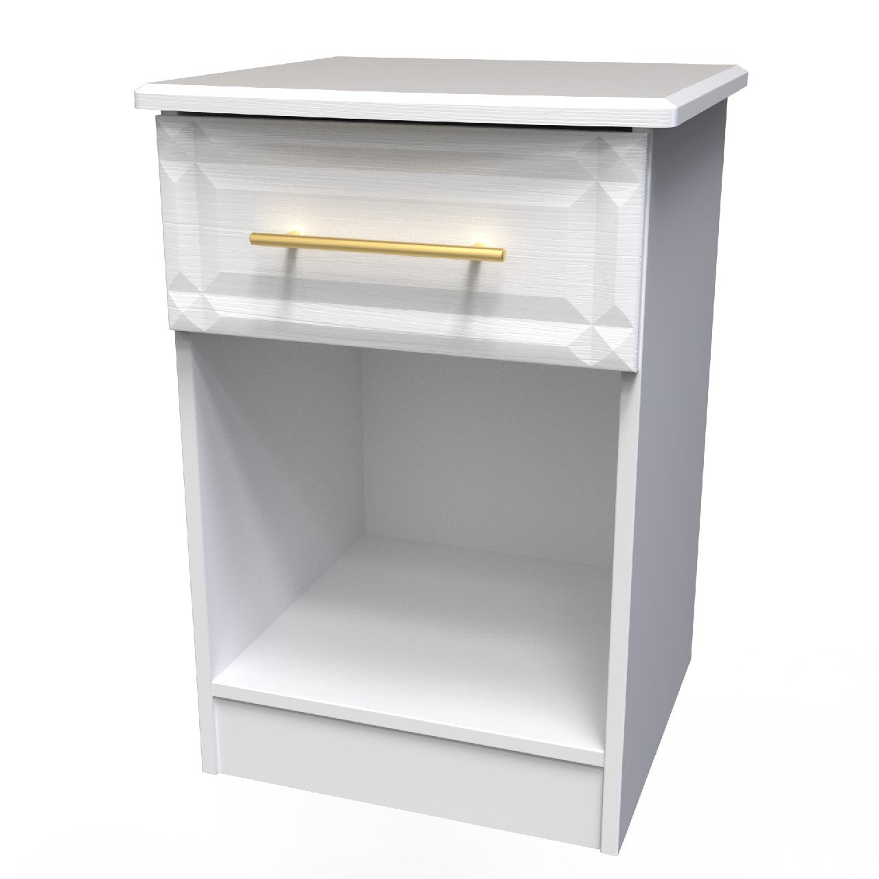 Faye White Ash Bedroom Set 2