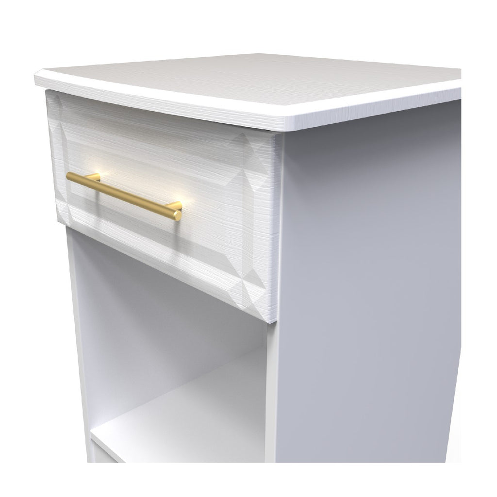 Faye White Ash Bedroom Set 2