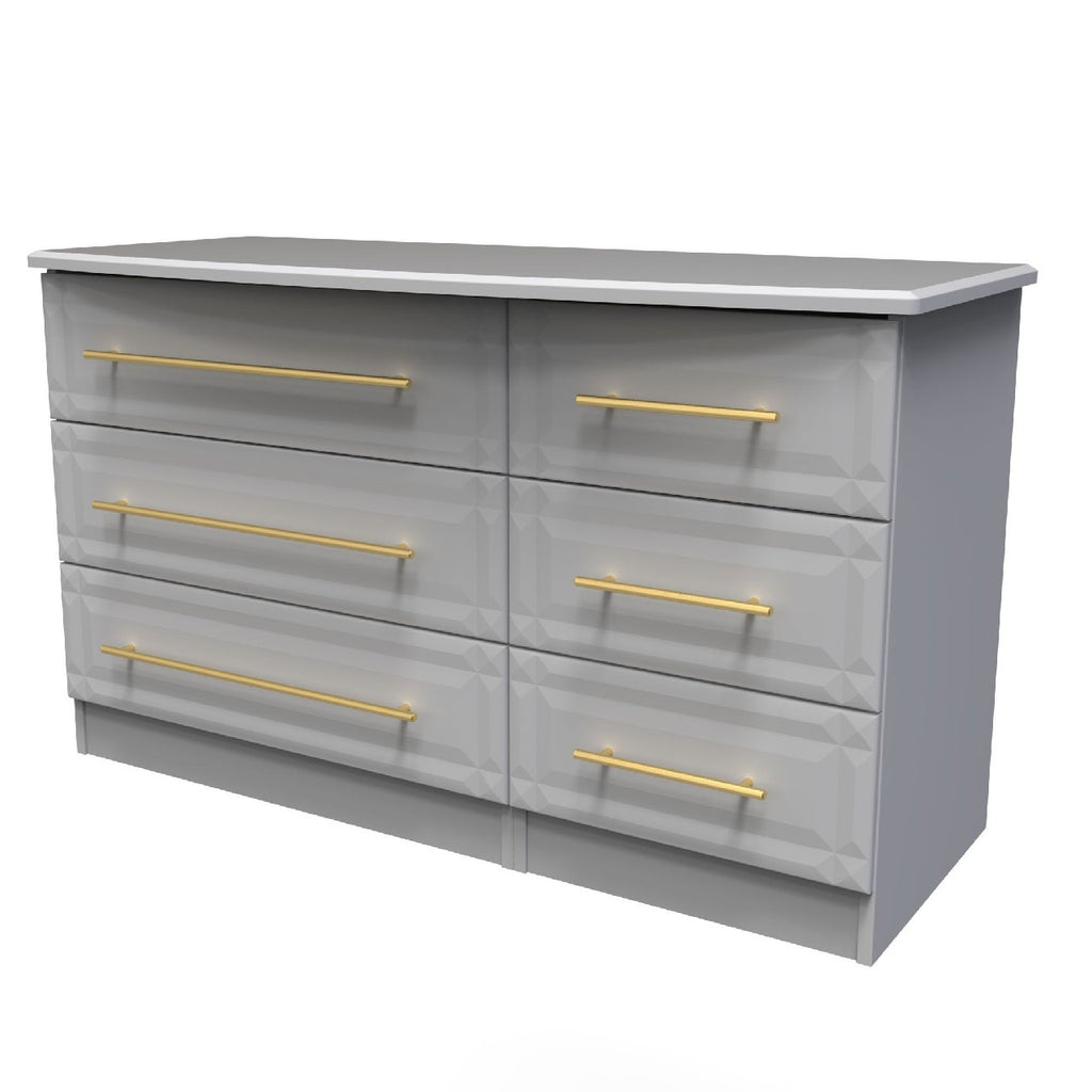 Faye Grey Matt Bedroom Set 3