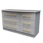 Faye Grey Matt Bedroom Set 3