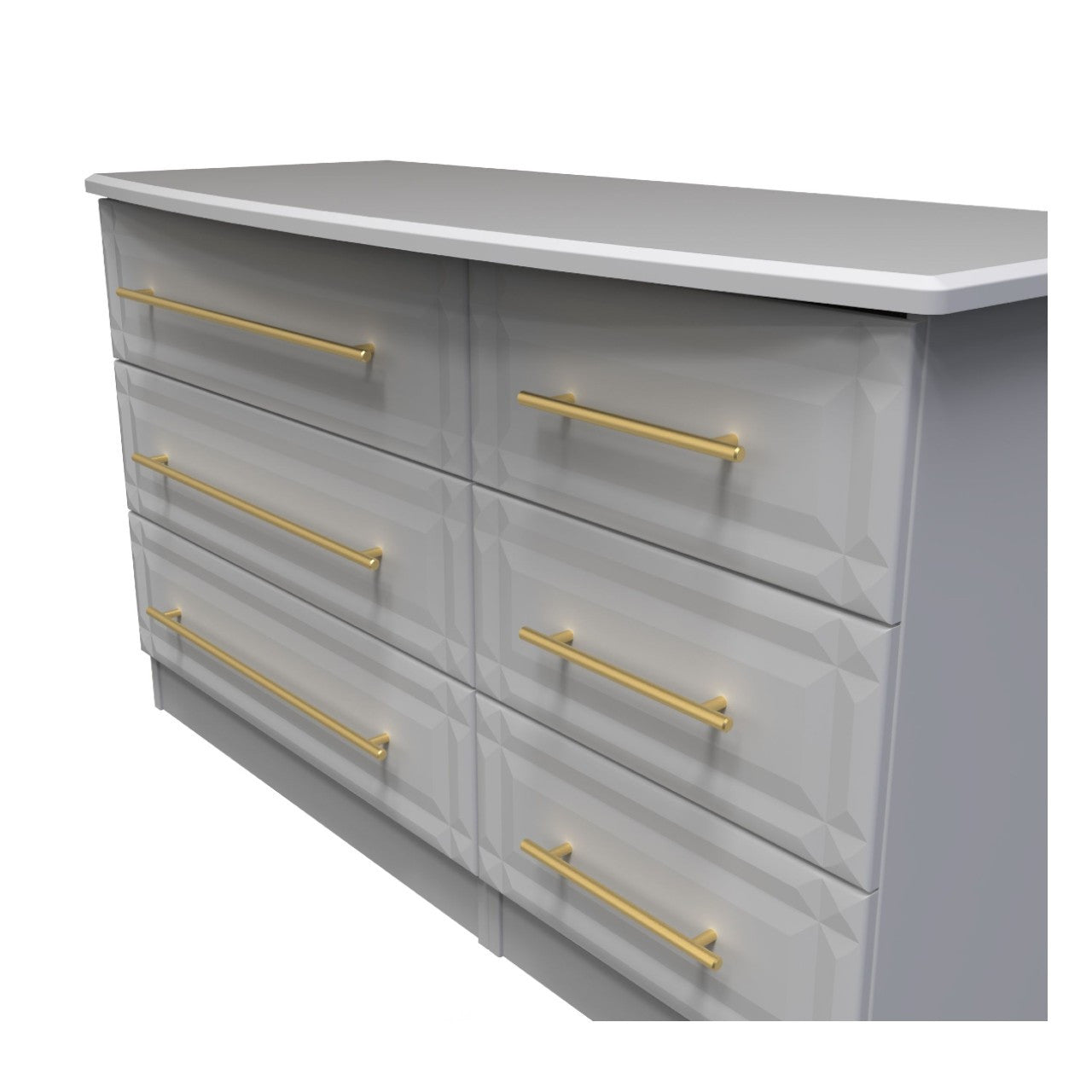 Faye Grey Matt Bedroom Set 3
