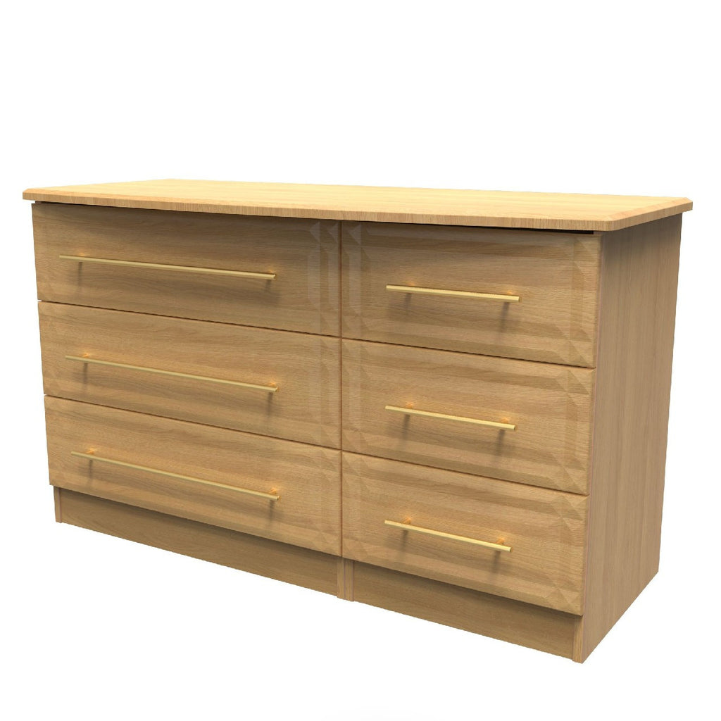 Faye Modern Oak Bedroom Set 3