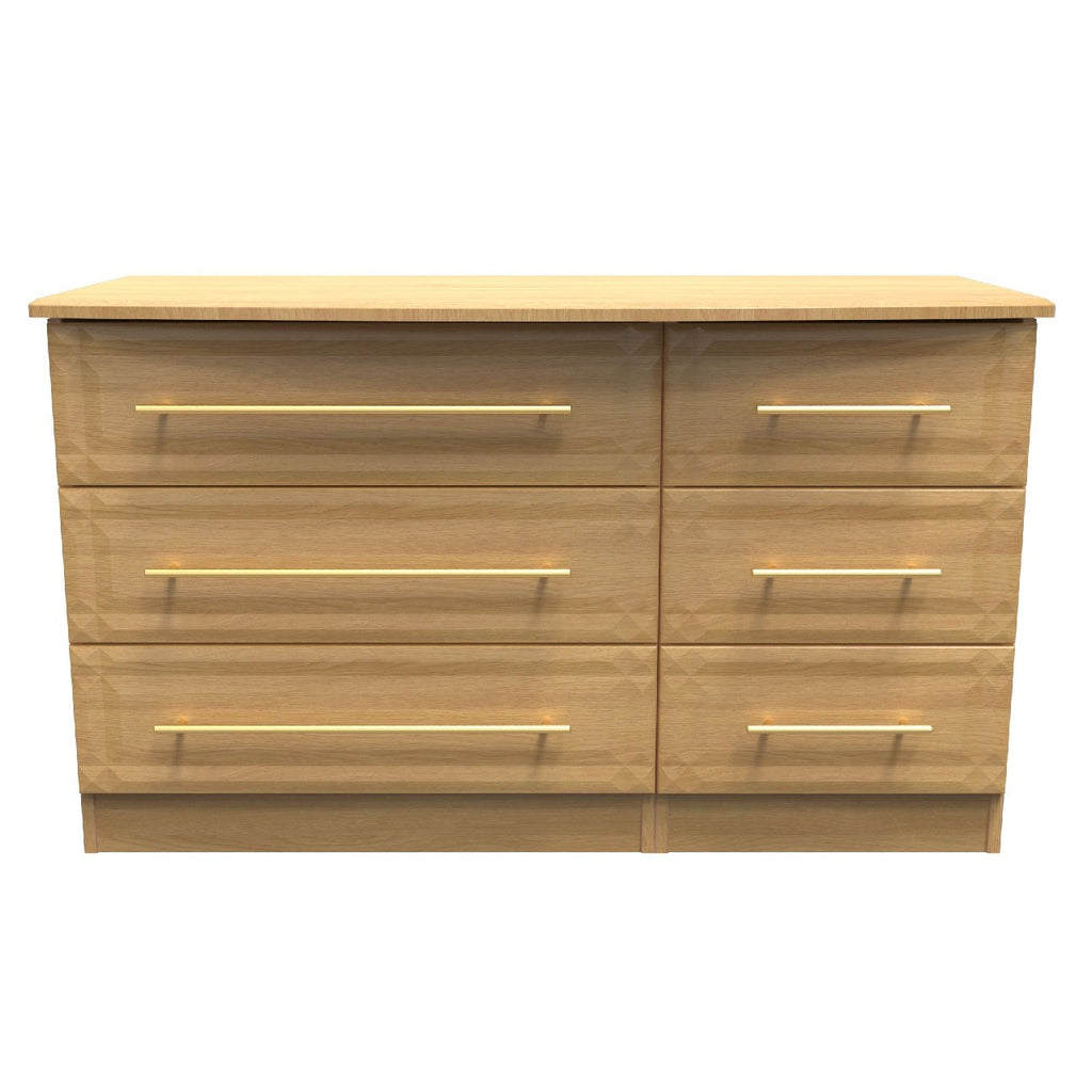 Faye Modern Oak Bedroom Set 3
