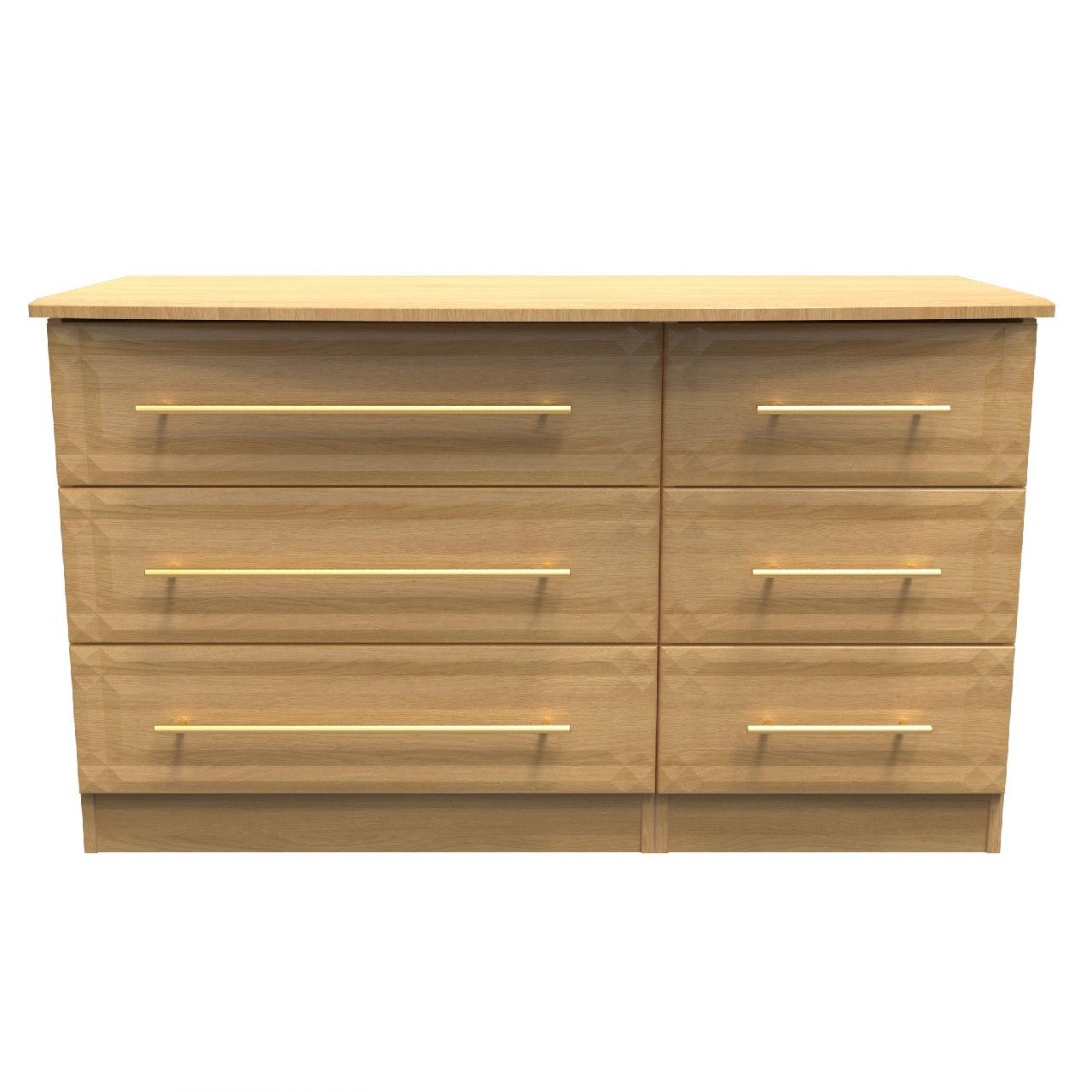 Faye Modern Oak Bedroom Set 3