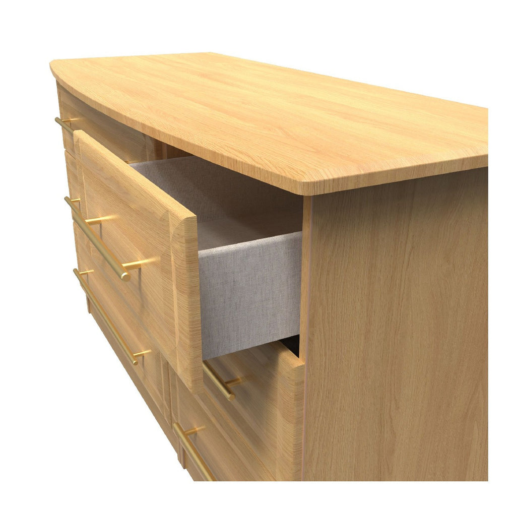 Faye Modern Oak Bedroom Set 3