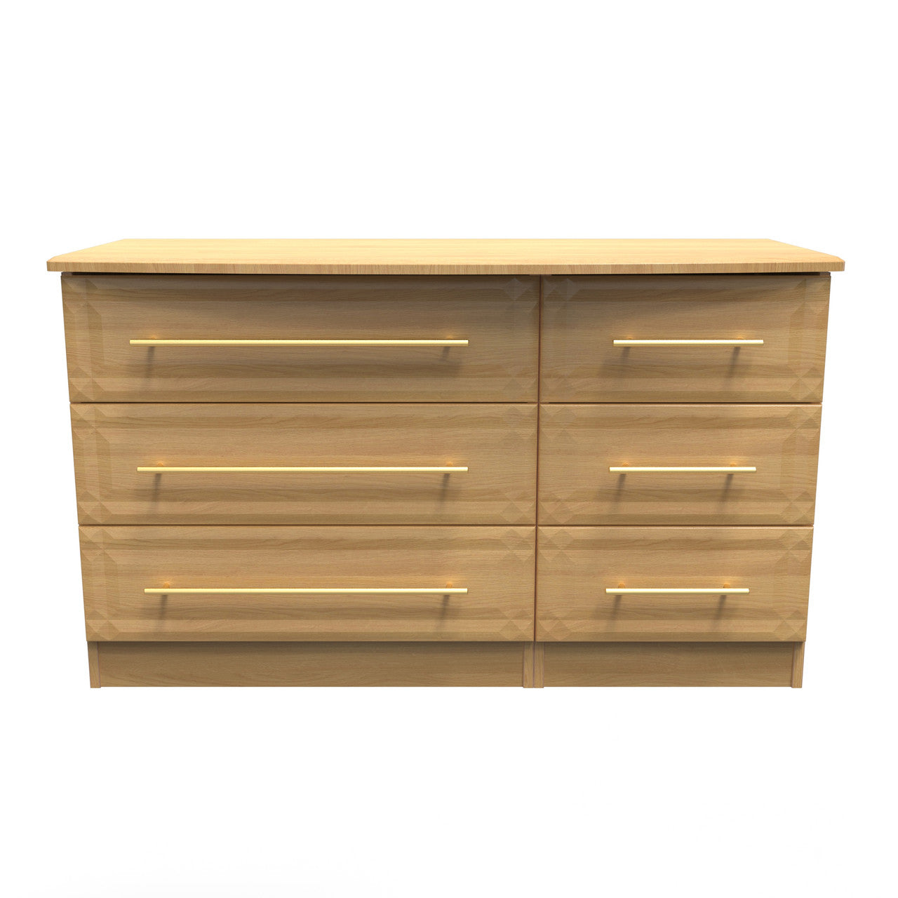 Faye Modern Oak Bedroom Set 7