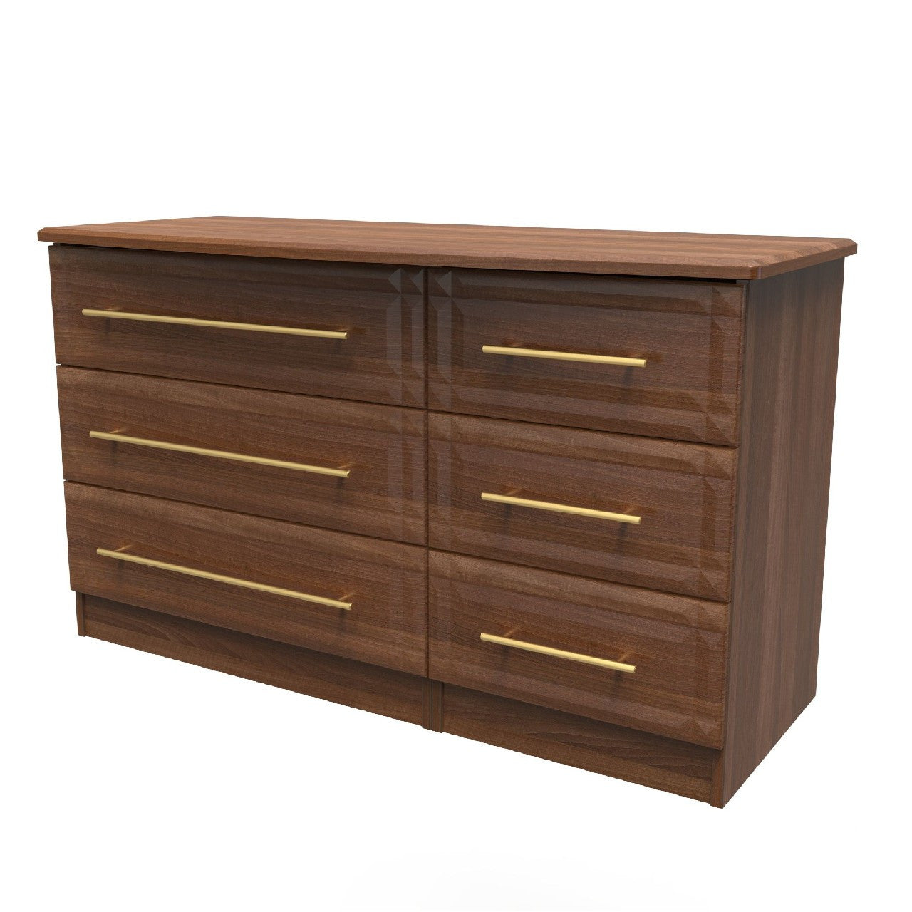 Faye Noche Walnut Bedroom Set 3
