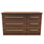 Faye Noche Walnut Bedroom Set 3