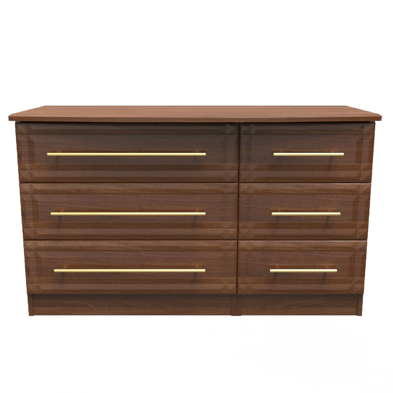 Faye Noche Walnut Bedroom Set 3