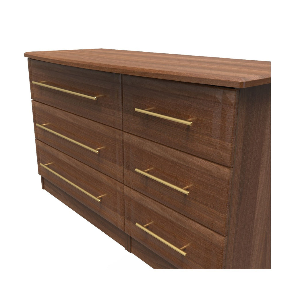 Faye Noche Walnut Bedroom Set 3